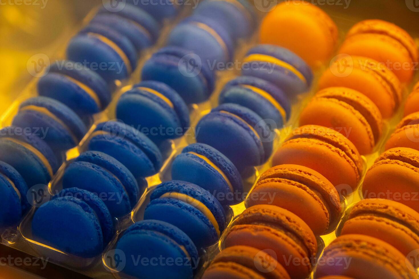 Tray of Macaroons photo