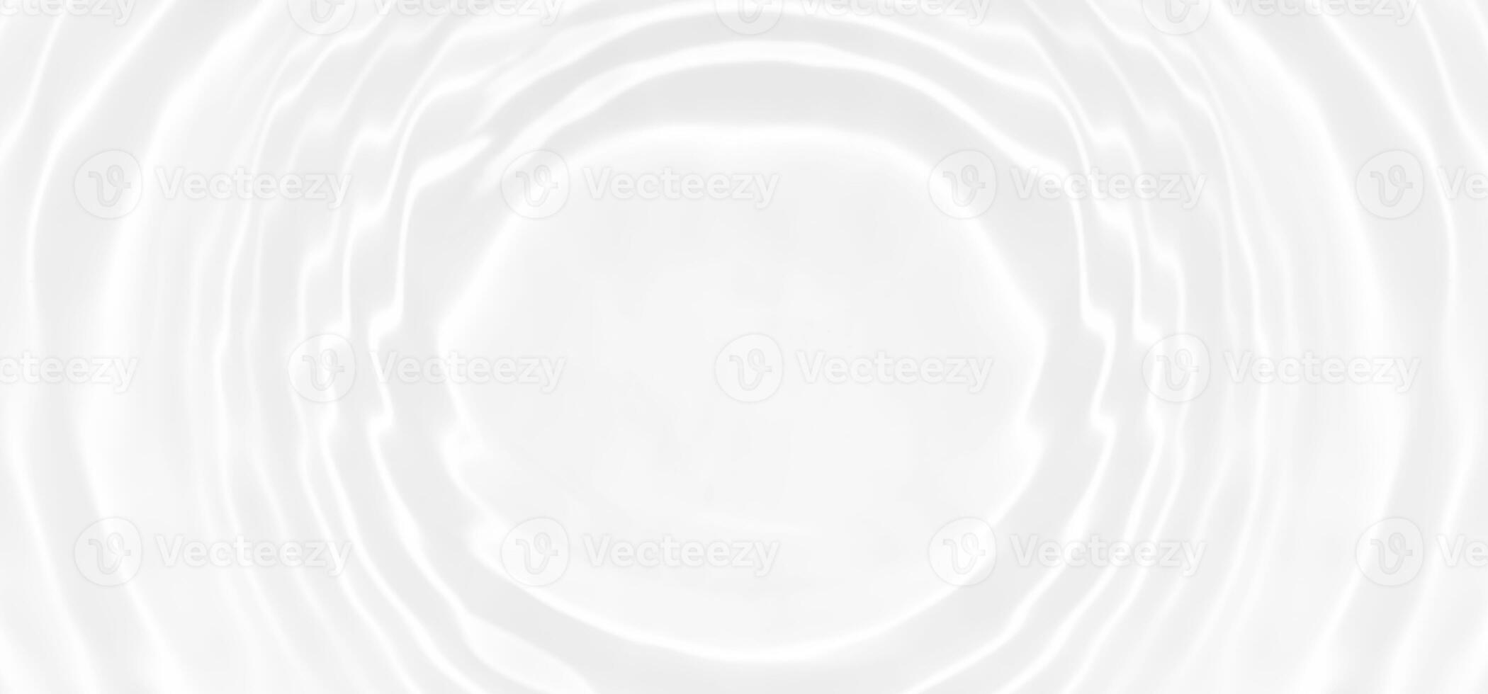 White water with ripples on the surface. Defocus blurred transparent white colored clear calm water surface texture with splashes and bubbles. Water waves with shining pattern texture background. photo