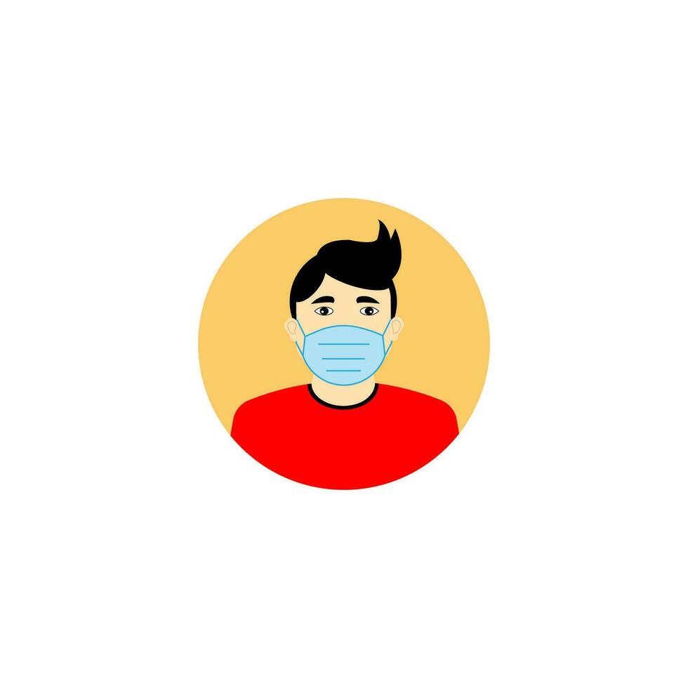 Person avatar icon design vector for multiple use. Vector illustration