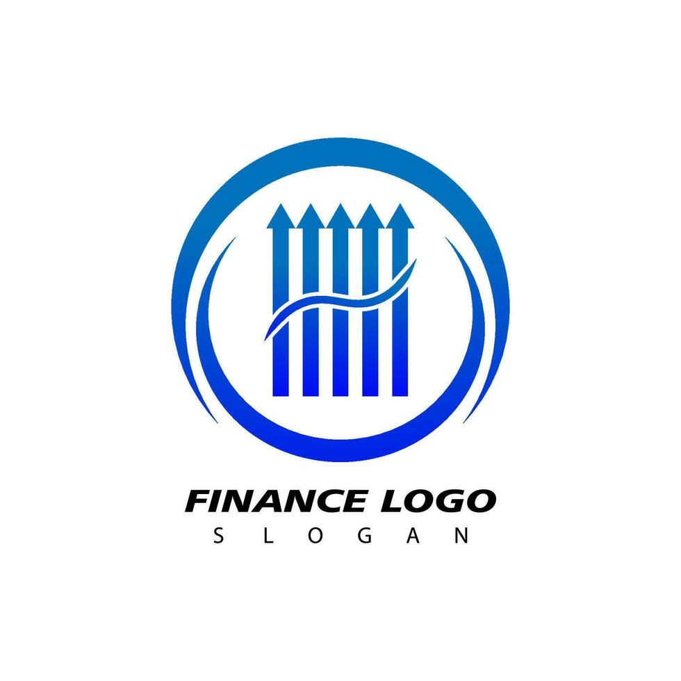 Financial logo, design inspiration vector template for business