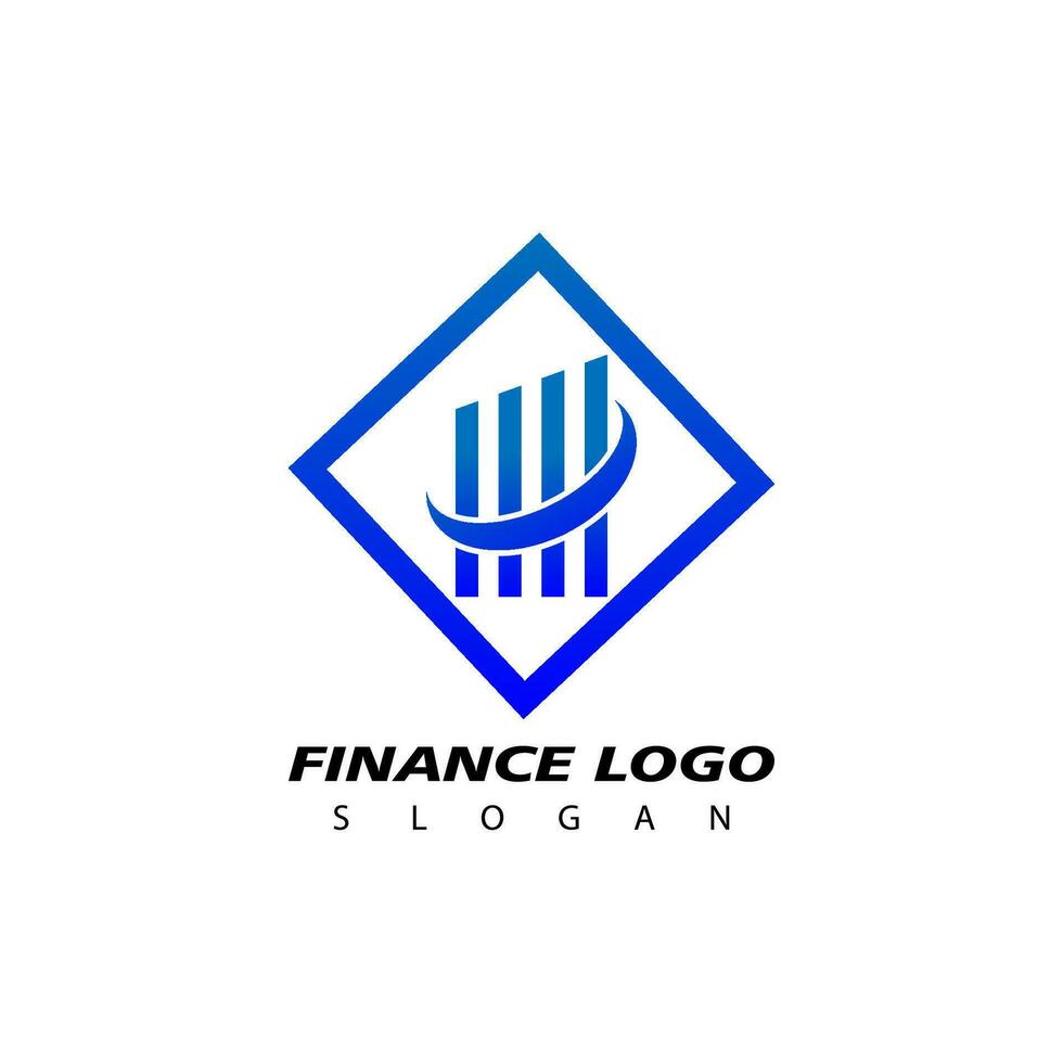 Financial logo, design inspiration vector template for business