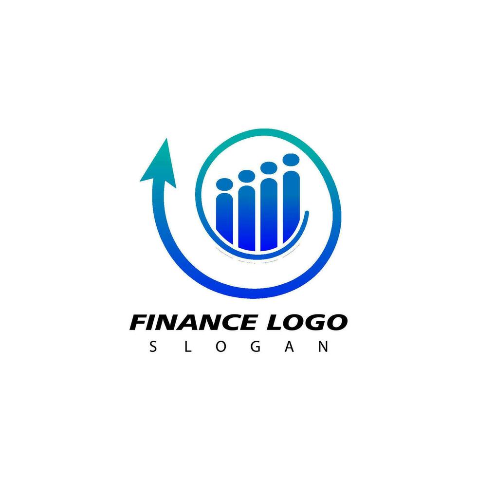 Financial logo, design inspiration vector template for business