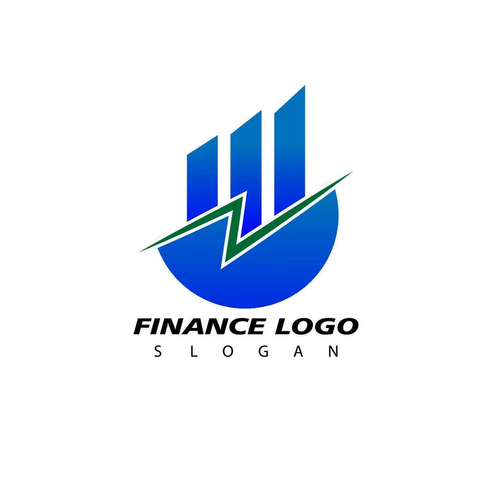 Financial logo, design inspiration vector template for business