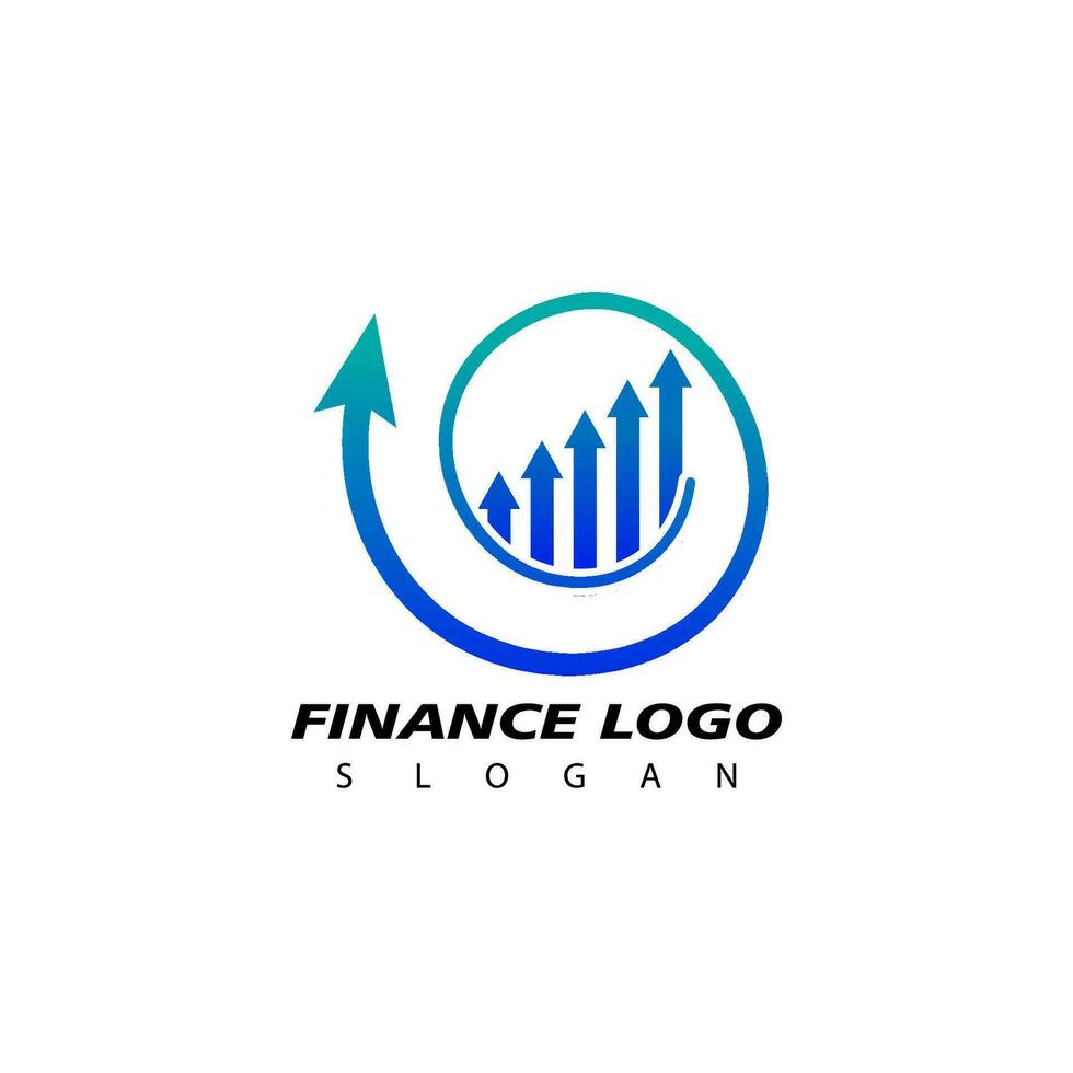 Financial logo, design inspiration vector template for business