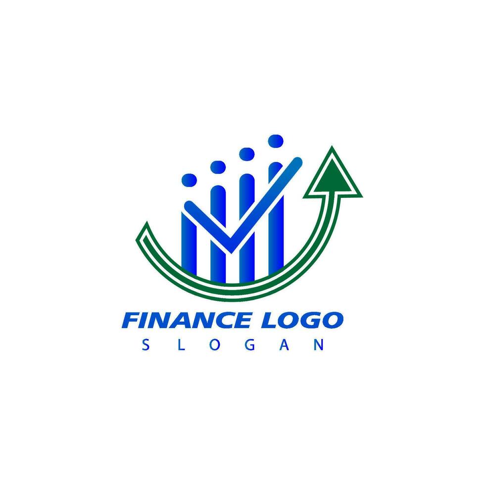 financiero logo, diseño inspiración vector modelo para negocio