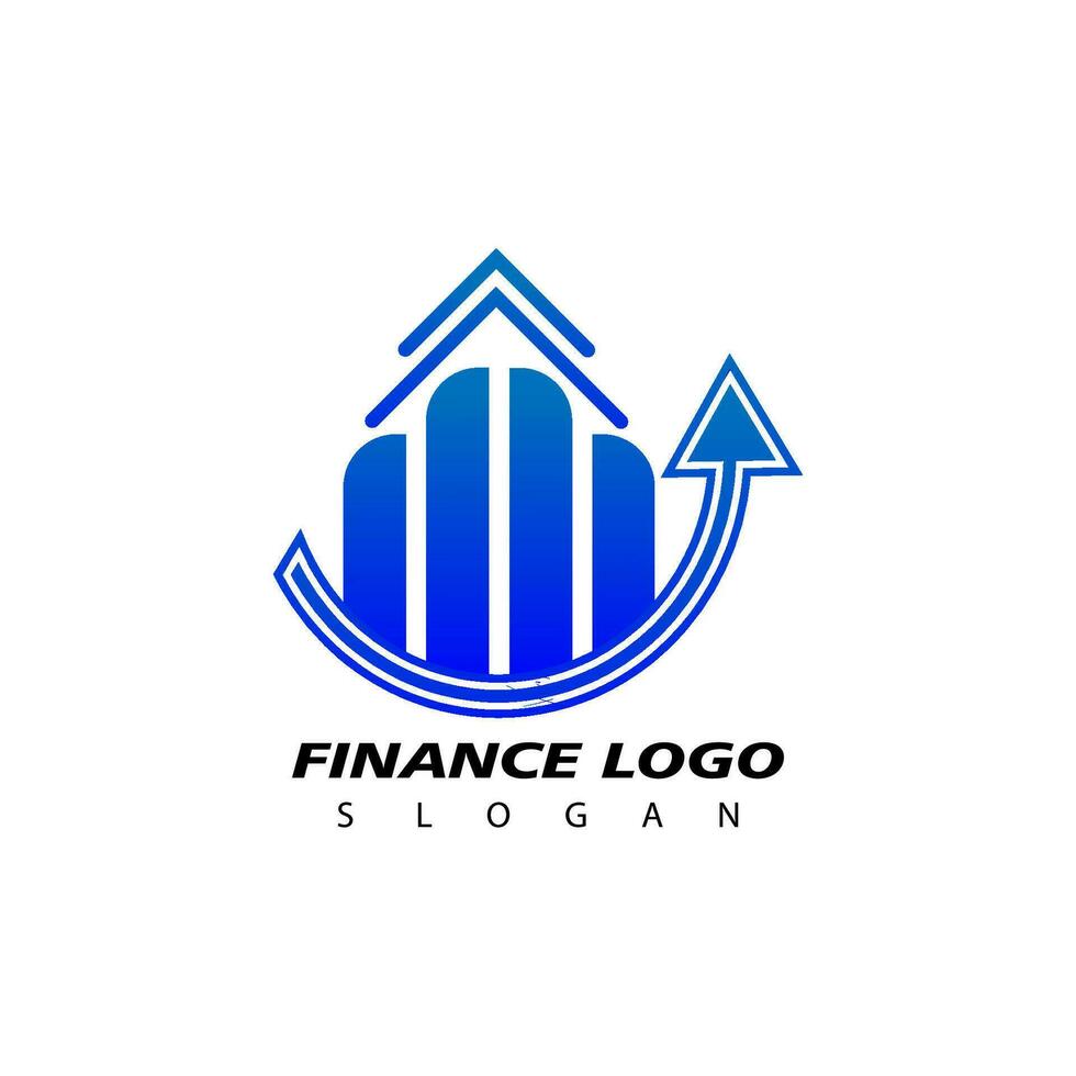 Financial logo, design inspiration vector template for business