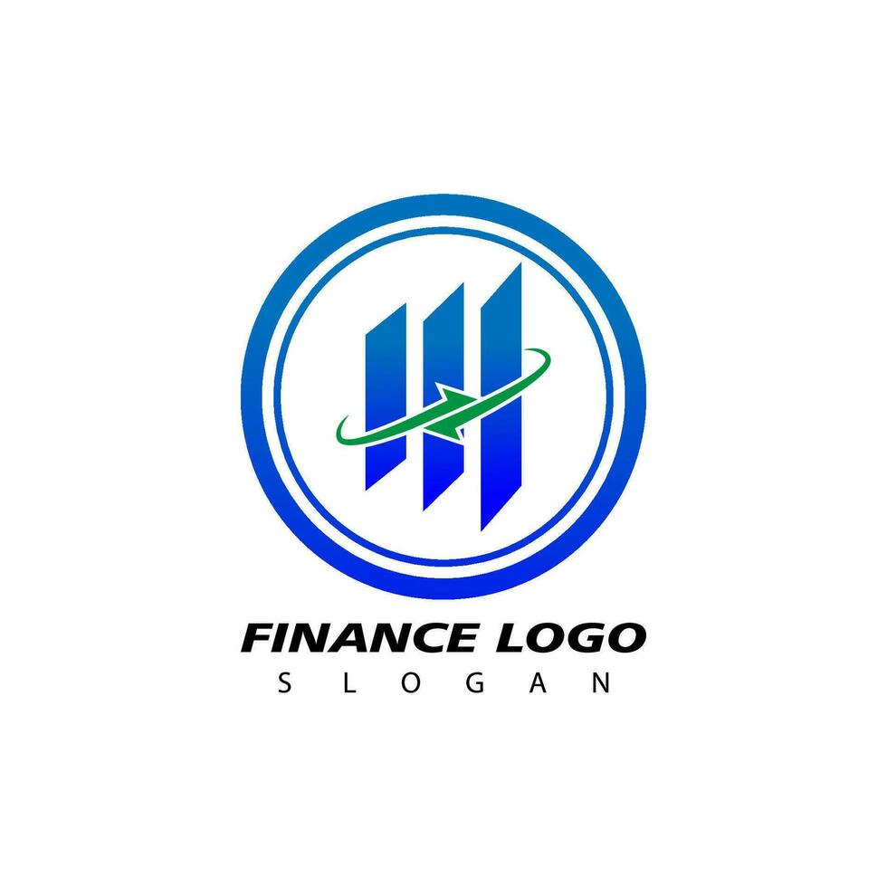 Financial logo, design inspiration vector template for business