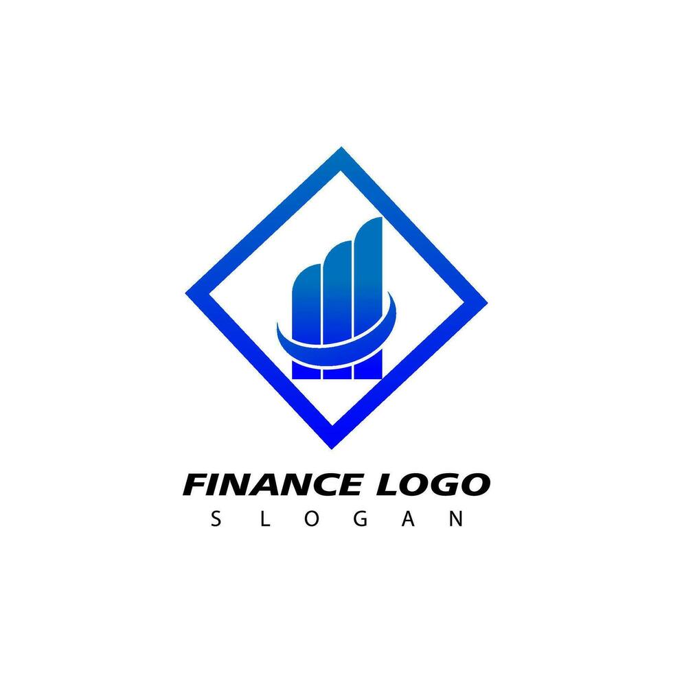 Financial logo, design inspiration vector template for business