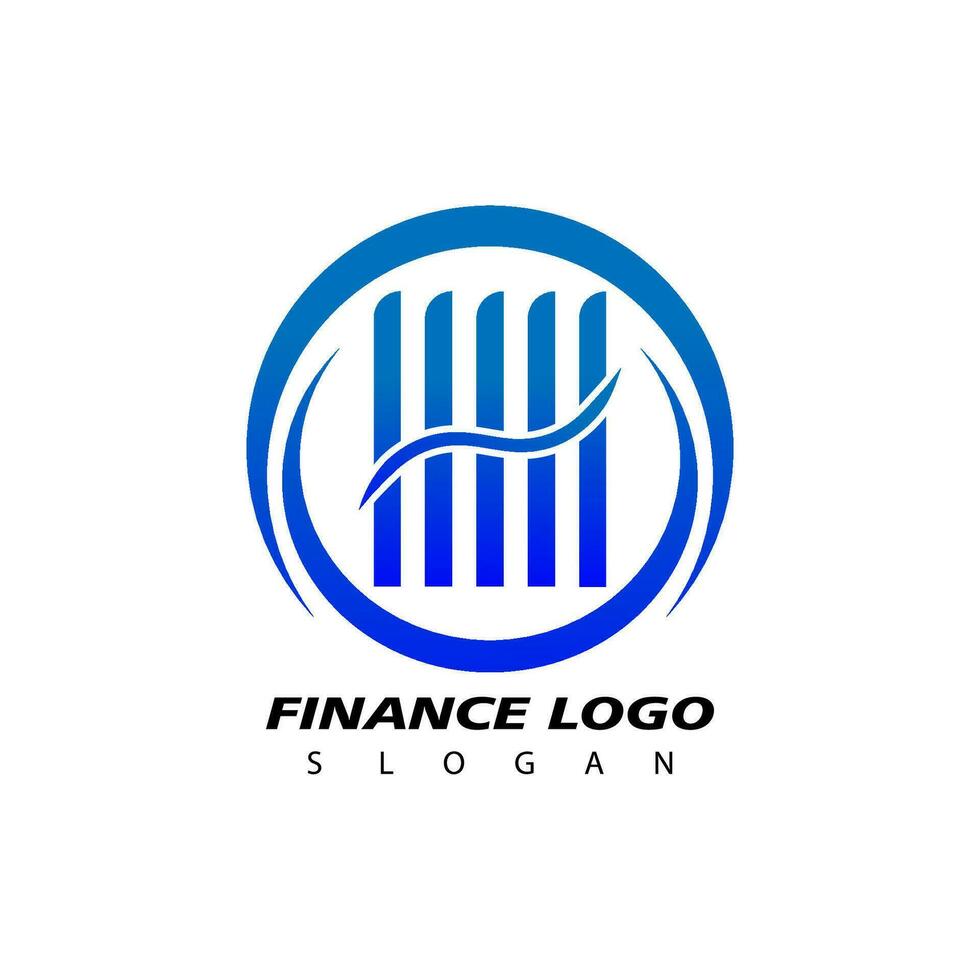 Financial logo, design inspiration vector template for business