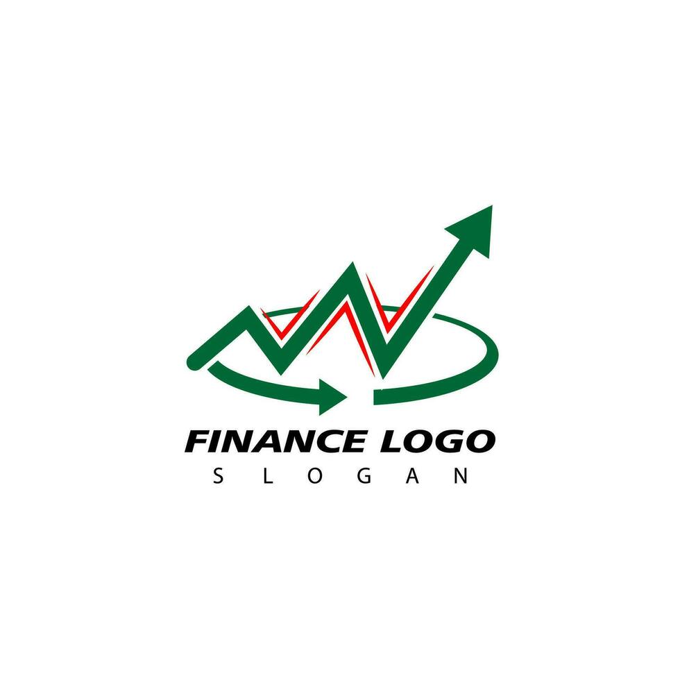 Financial logo, design inspiration vector template for business