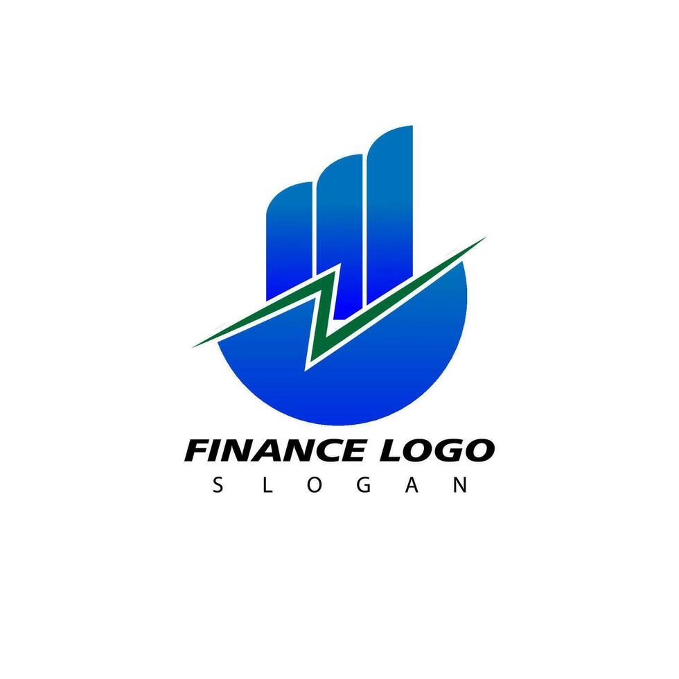 Financial logo, design inspiration vector template for business