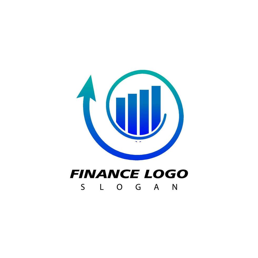 Financial logo, design inspiration vector template for business