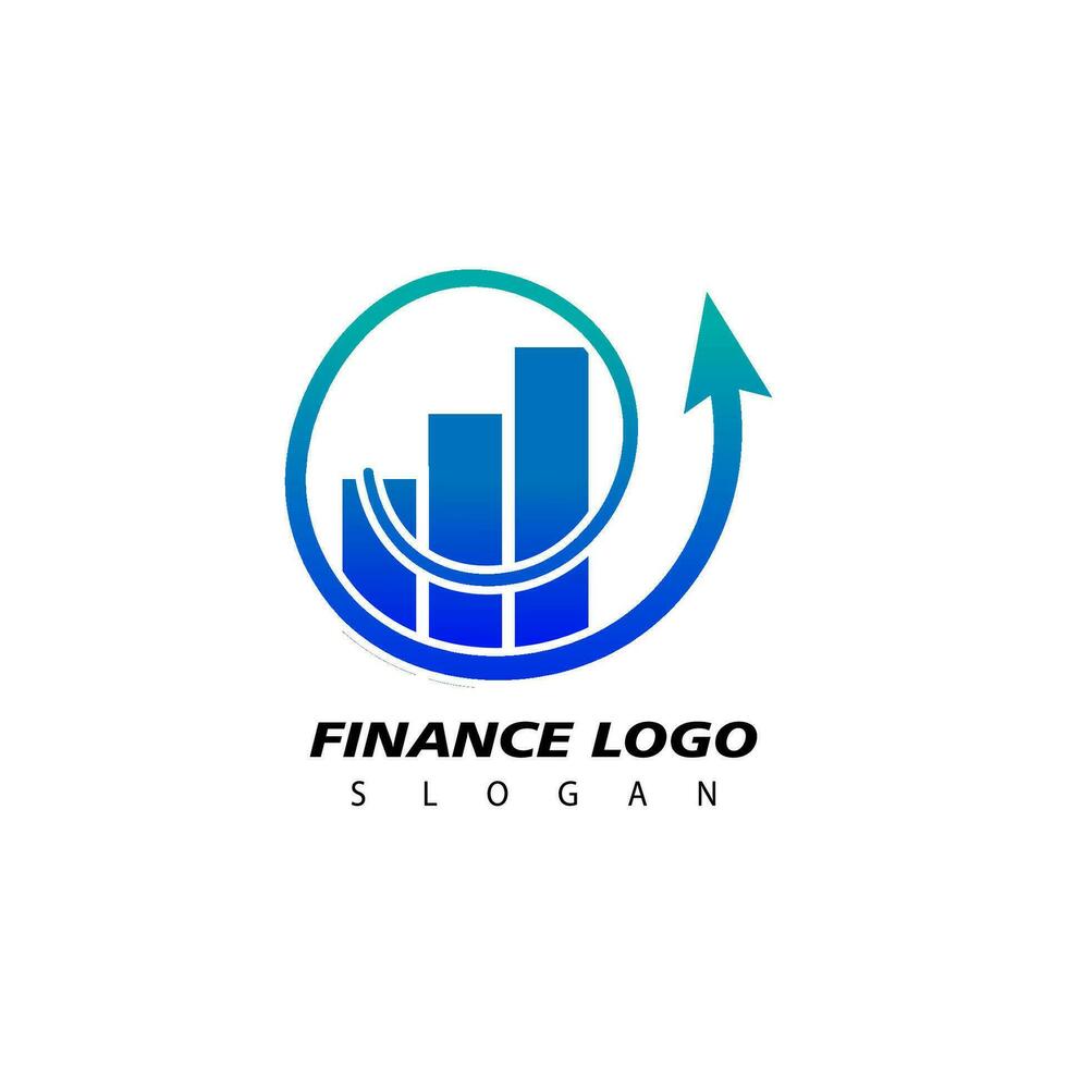 Financial logo, design inspiration vector template for business