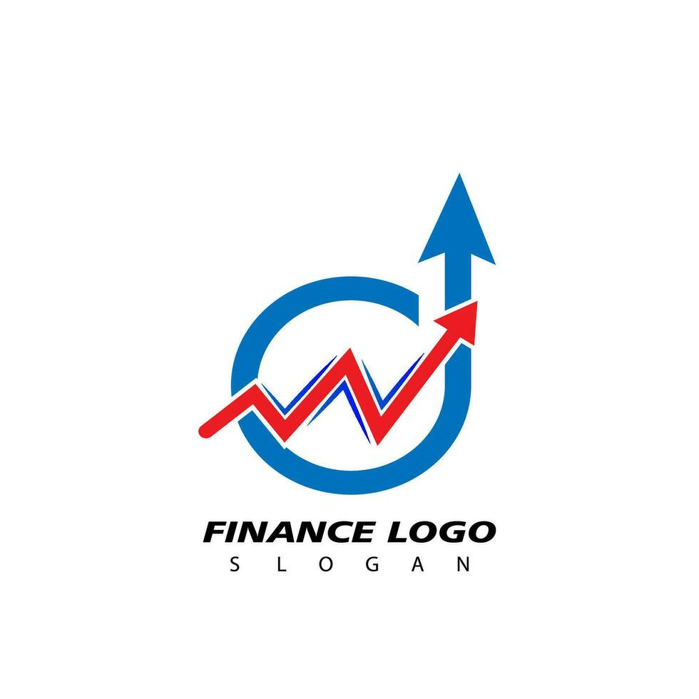 Financial logo, design inspiration vector template for business