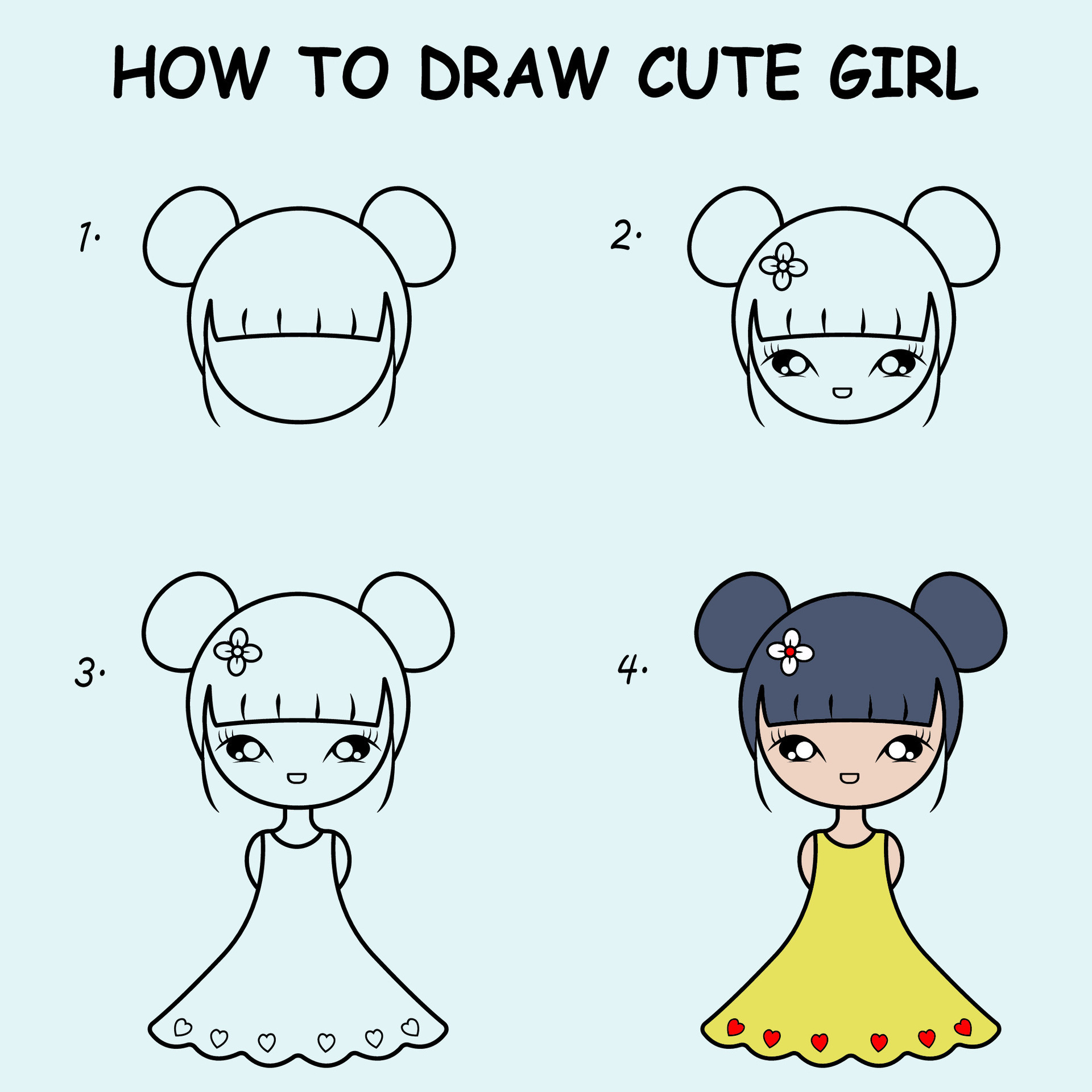 https://static.vecteezy.com/system/resources/previews/026/379/306/original/step-by-step-to-draw-a-cute-girl-drawing-tutorial-a-cute-girl-drawing-lesson-for-children-illustration-free-vector.jpg