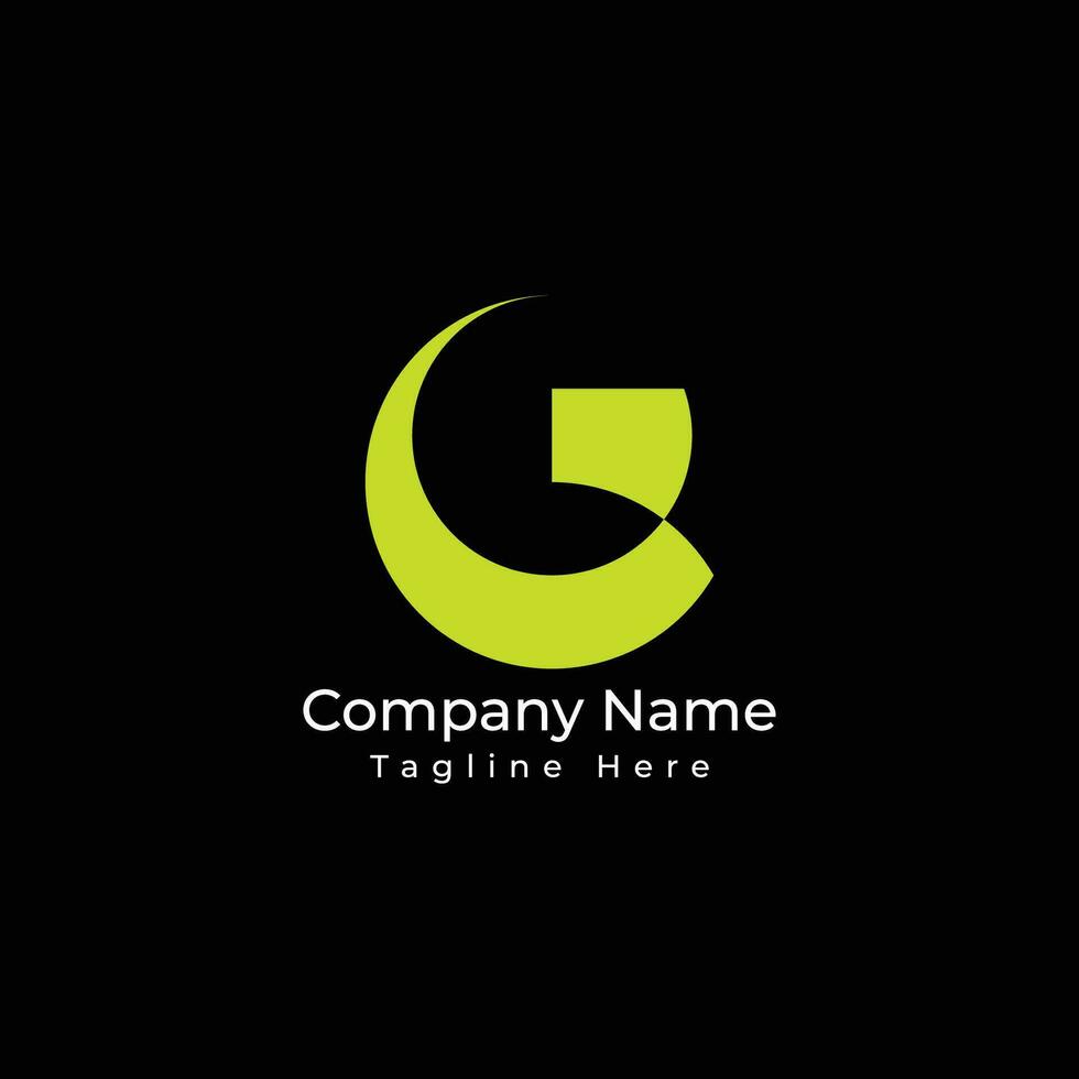 G letter logo design, letter, g, g letter, modern, tech, technology, minimalist, company, business logo design vector