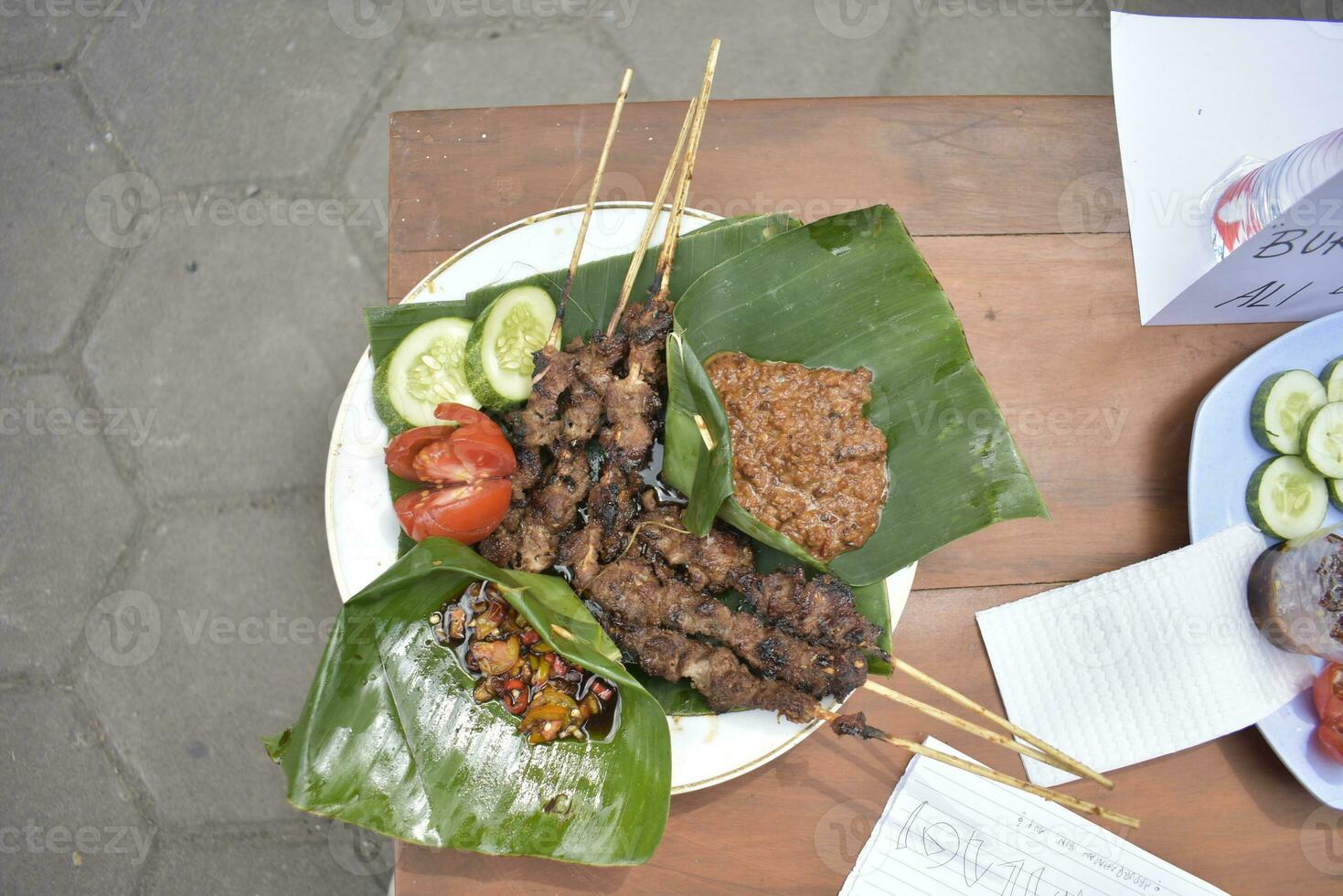 Spesial sate kambing photo