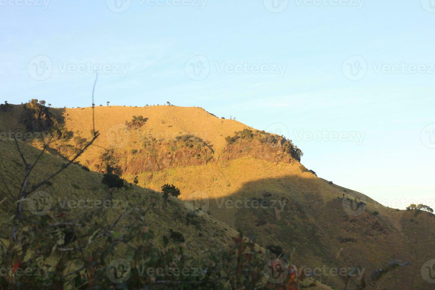 Beauty landscape back to nature mountain beach photo