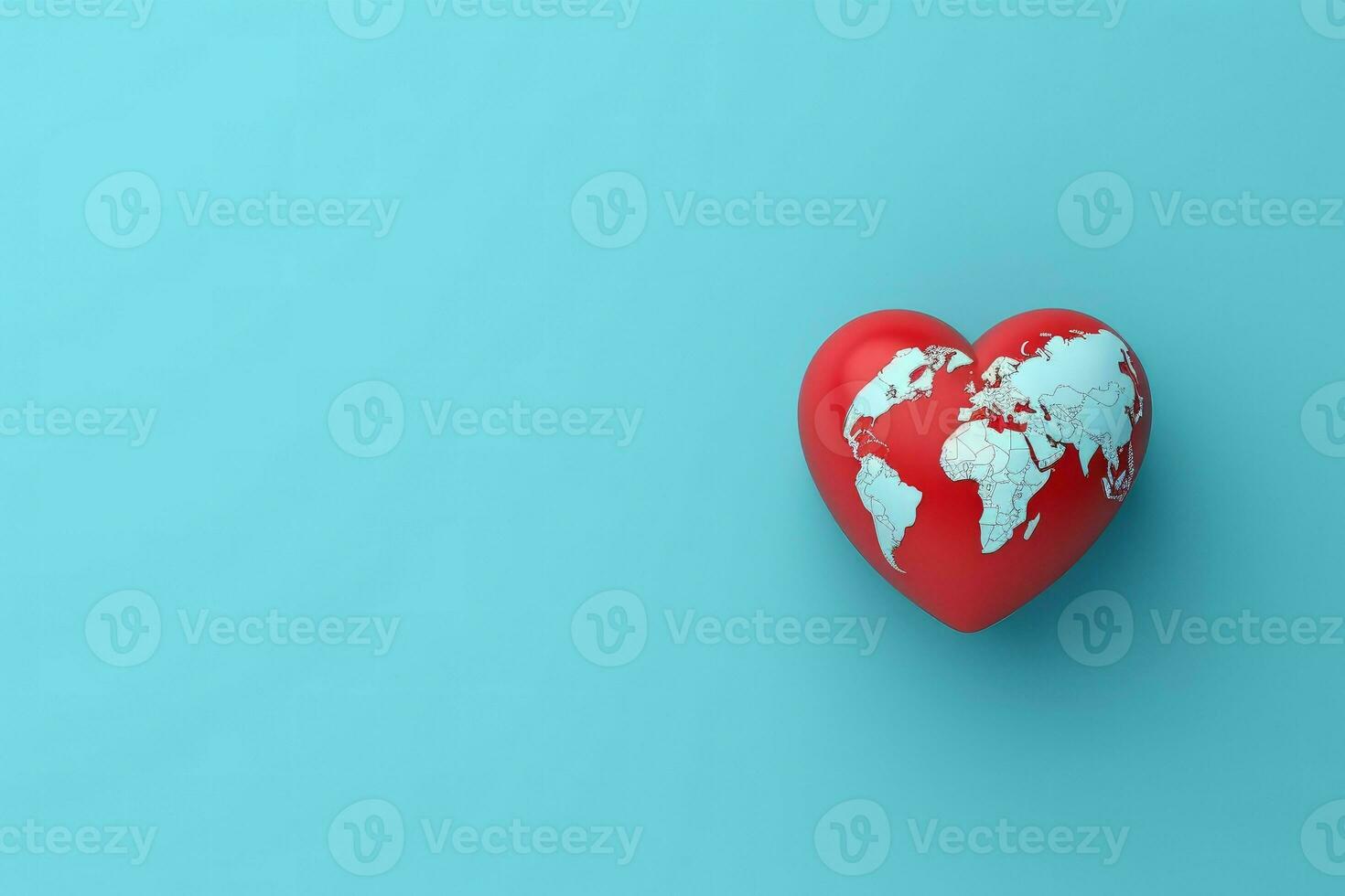 World heart day. Generate Ai photo