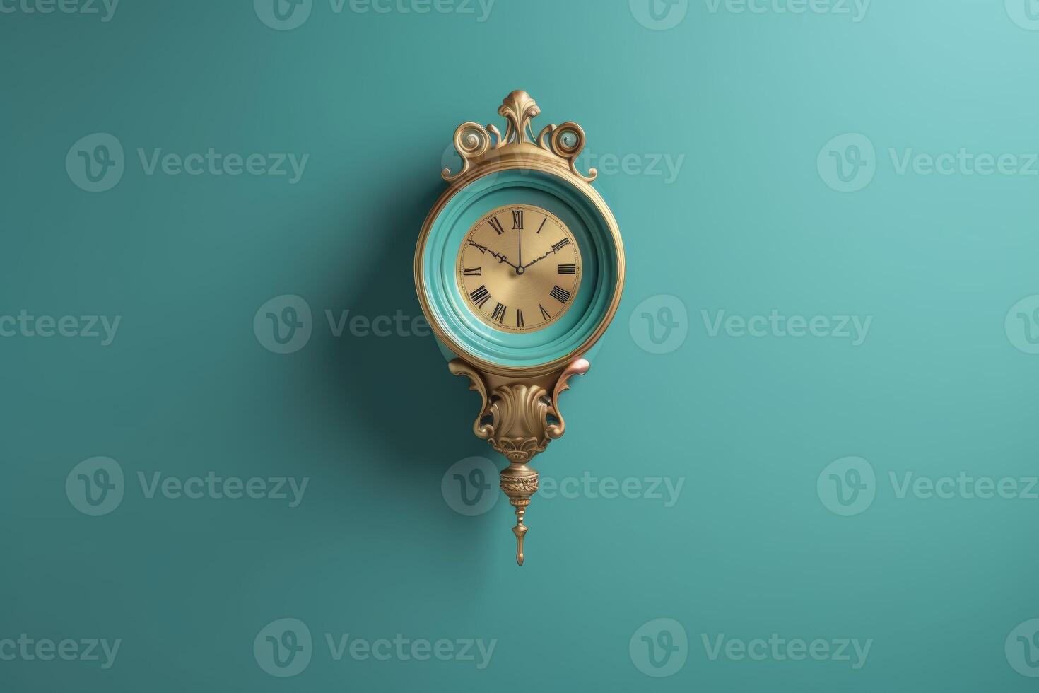 Pendulum clock mockup. Generate Ai 26380866 Stock Photo at Vecteezy