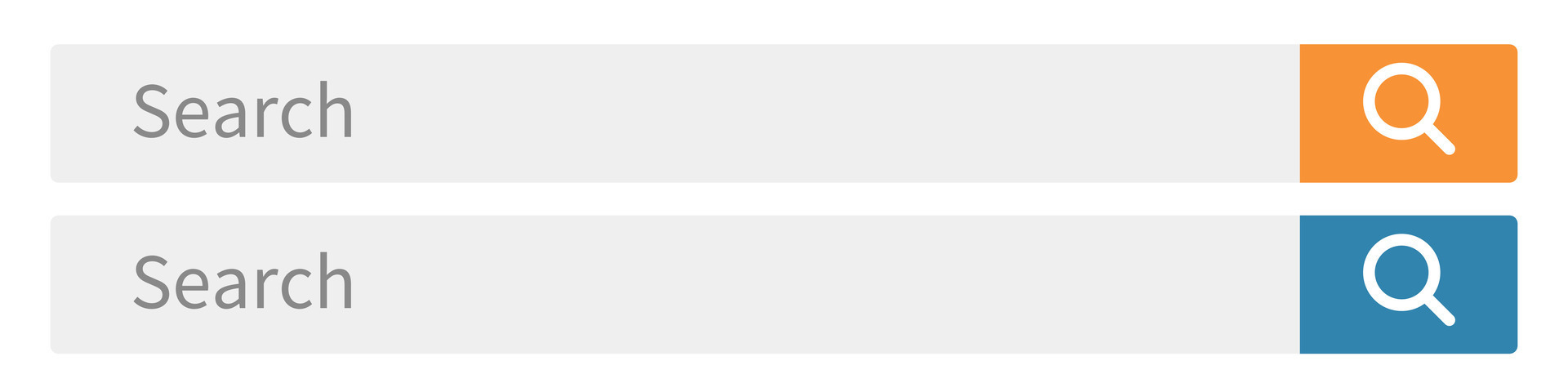 Search box icon set. Web search and internet search. Advertising ...