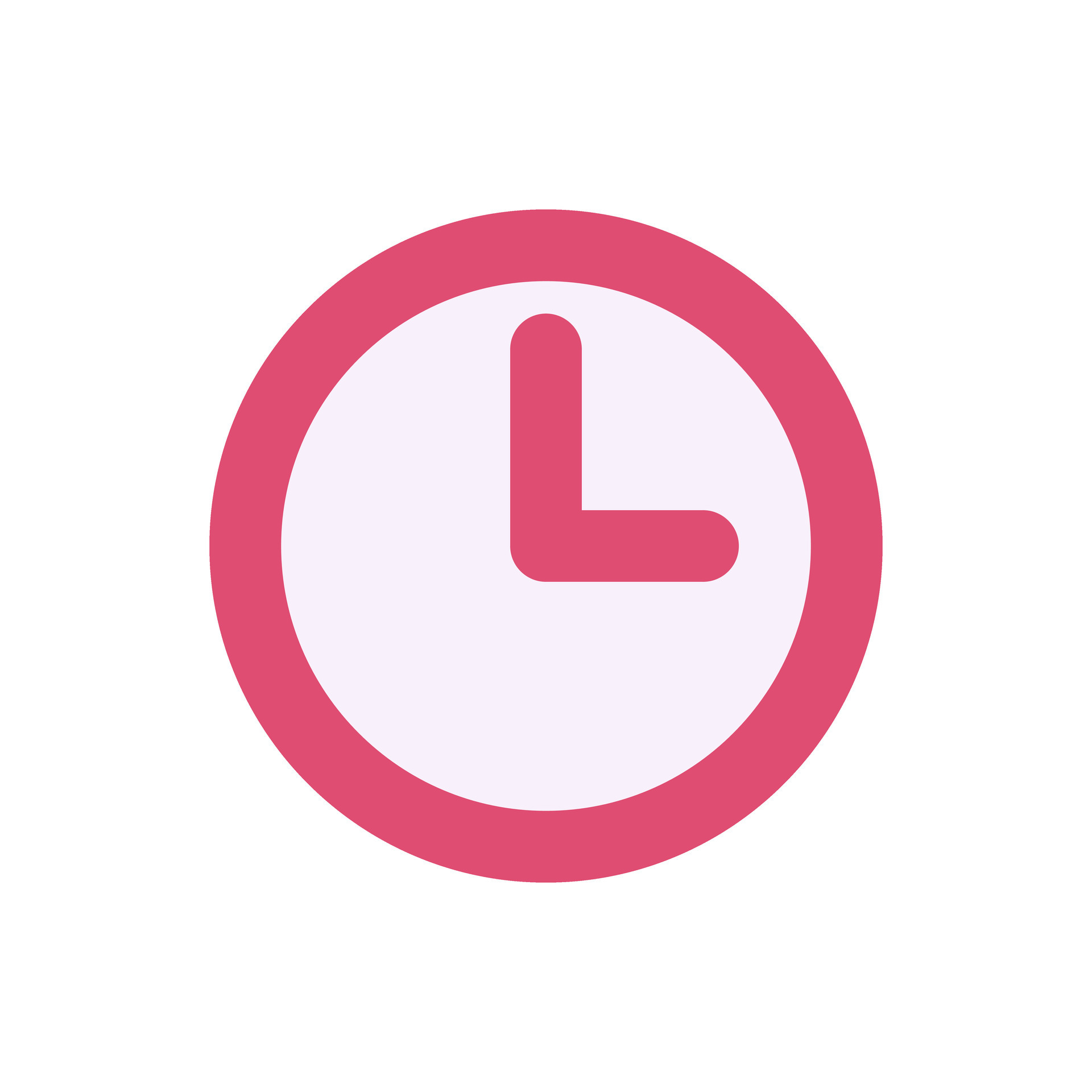 Red clock icon. Wall clock. Vector. 26381244 Vector Art at Vecteezy