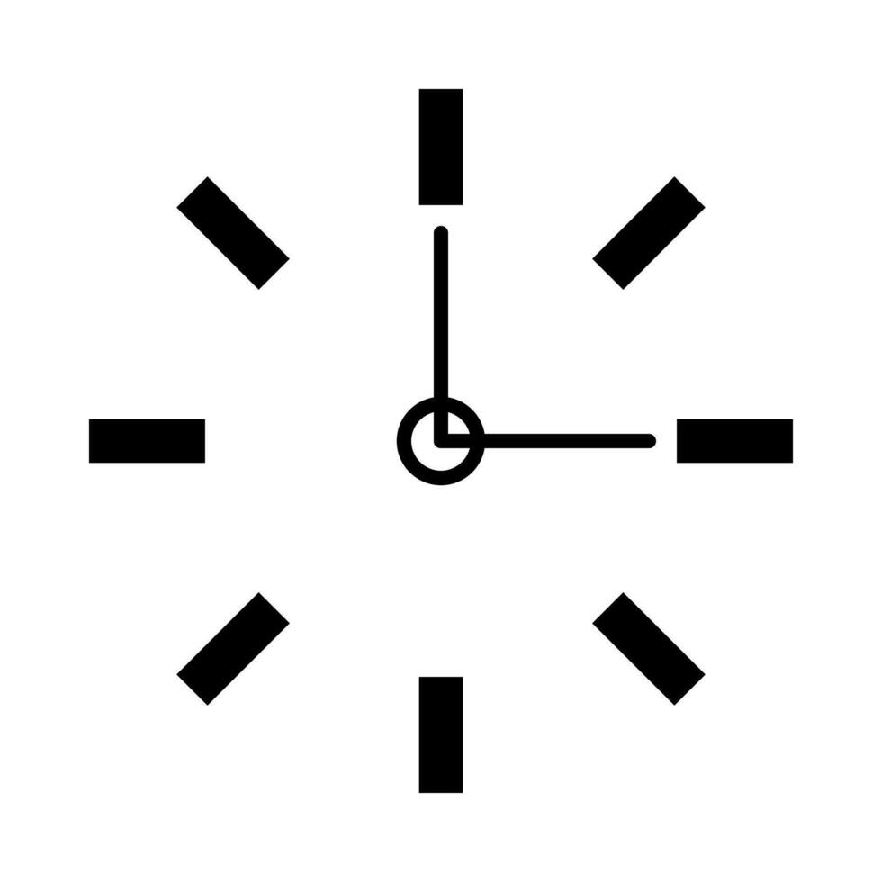 Modern clock logo. Time icon. Vector. vector