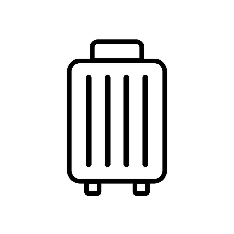 Suitcase Symbol. Luggage, Baggage. Vector. vector