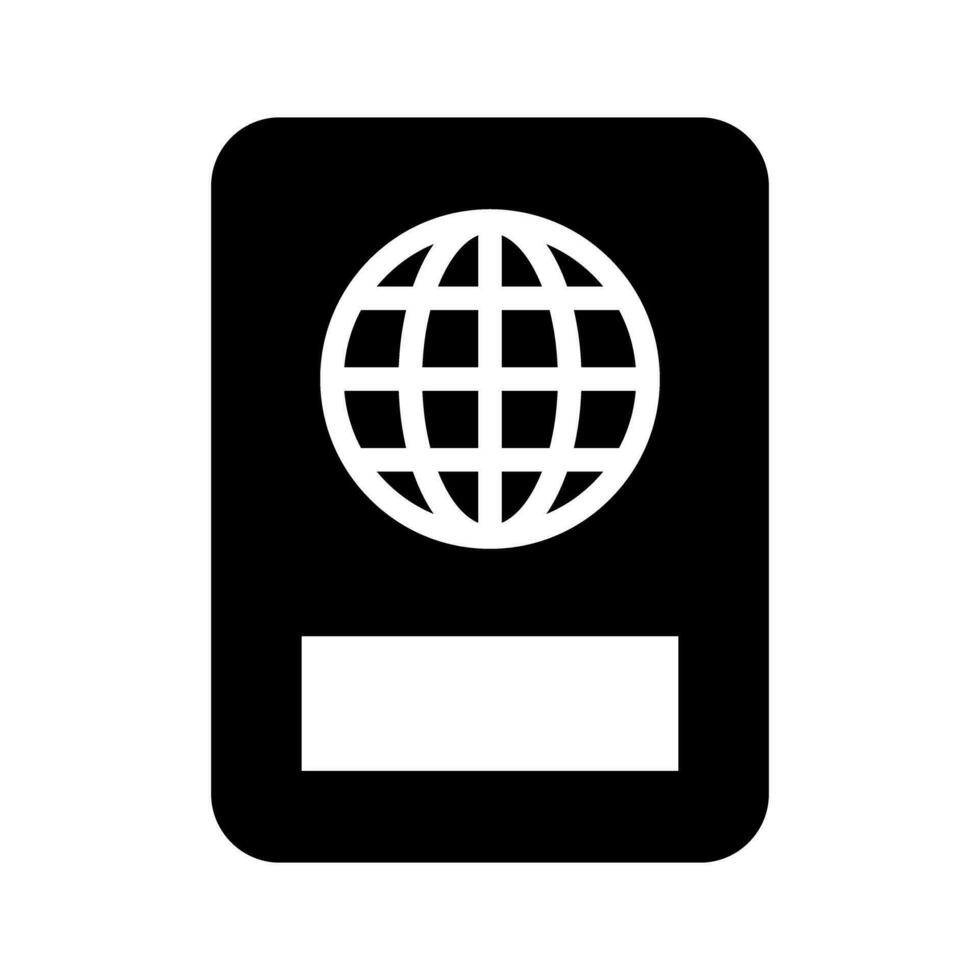 pasaporte. internacional identificación. internacional viajar. vector. vector