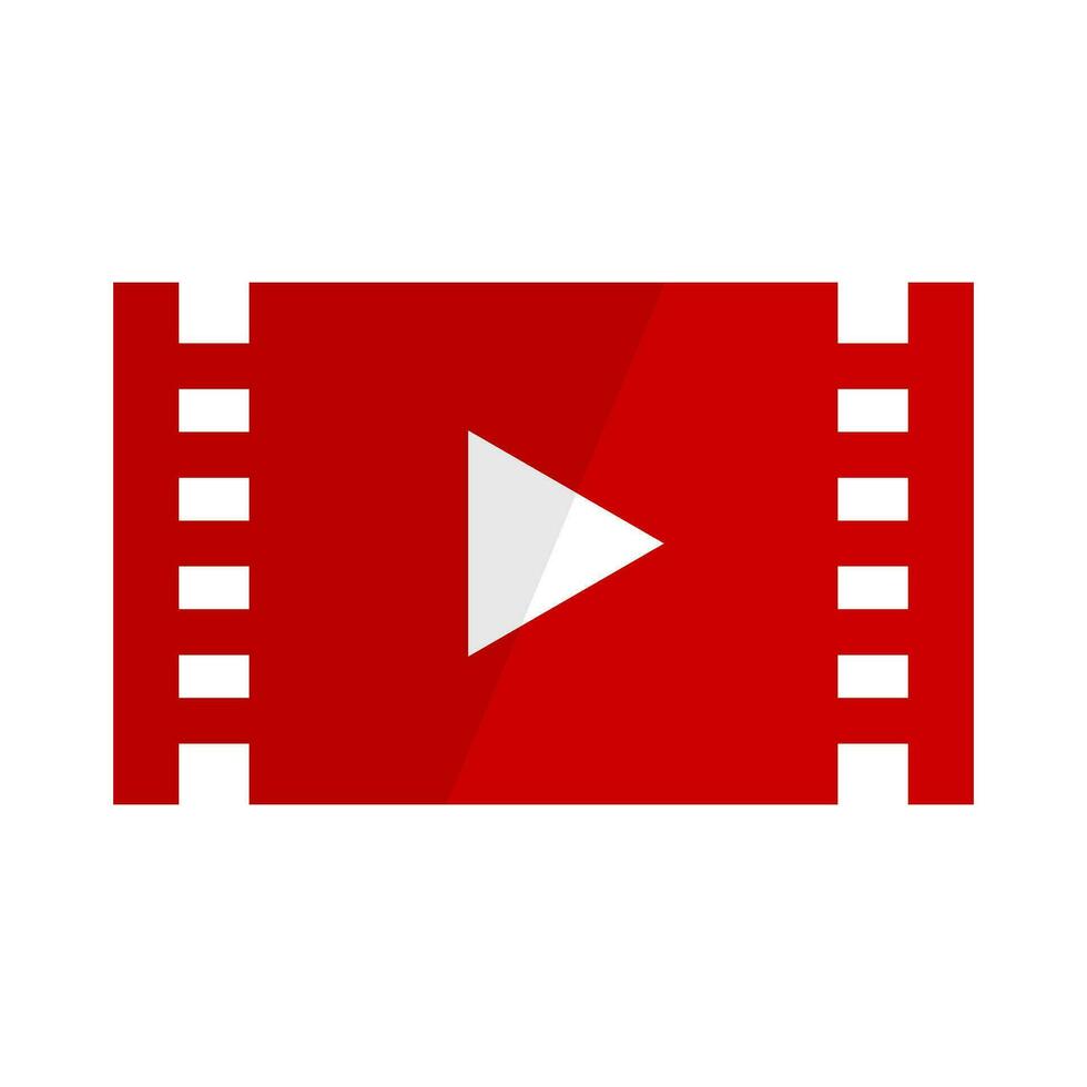 vídeo película icono. película película. vector. vector