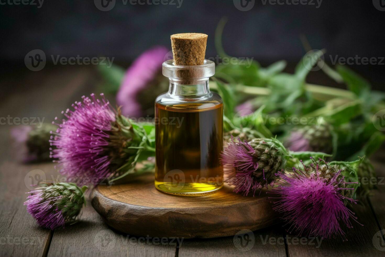 Detailed Burdock Oil Image for Your Screen