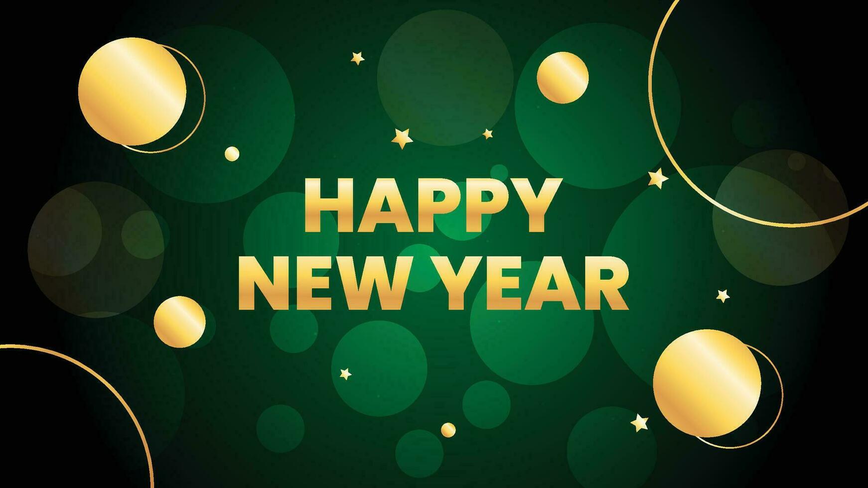 Happy New year Background Design Template vector