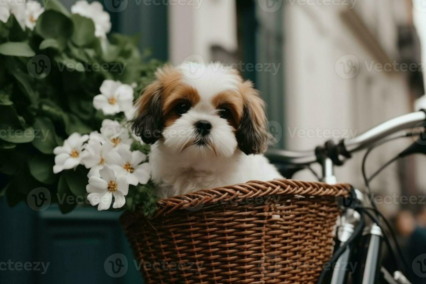 marrón pequeño perrito mamífero. generar ai foto