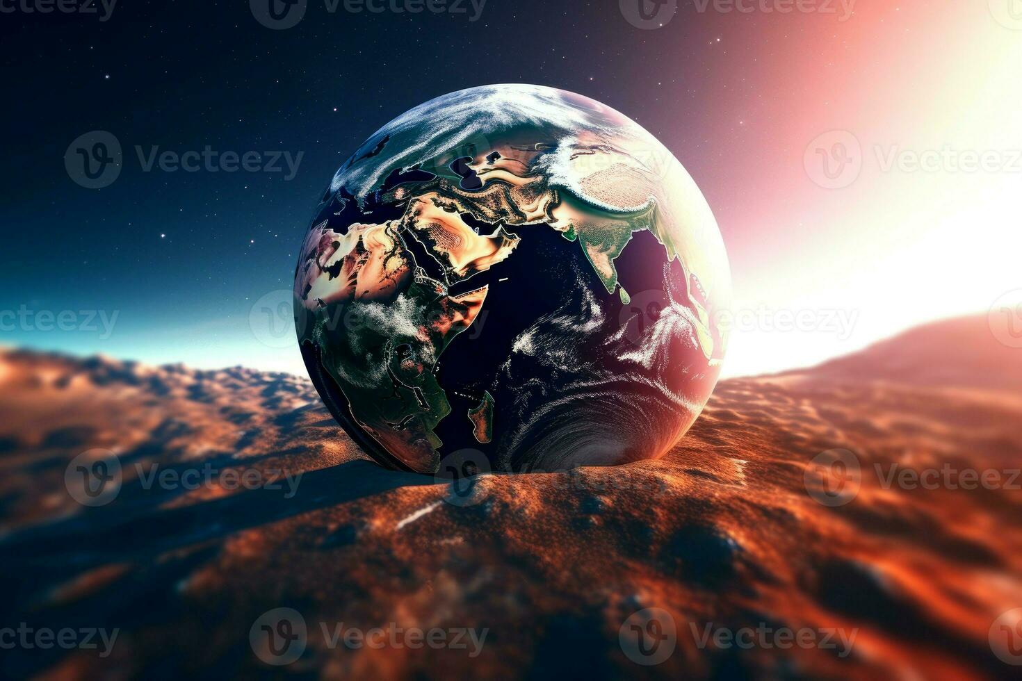 Download earth 3d planet. Generate Ai photo