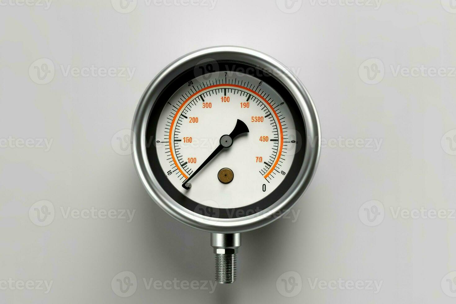 Manometer pressure gauge. Generate Ai photo