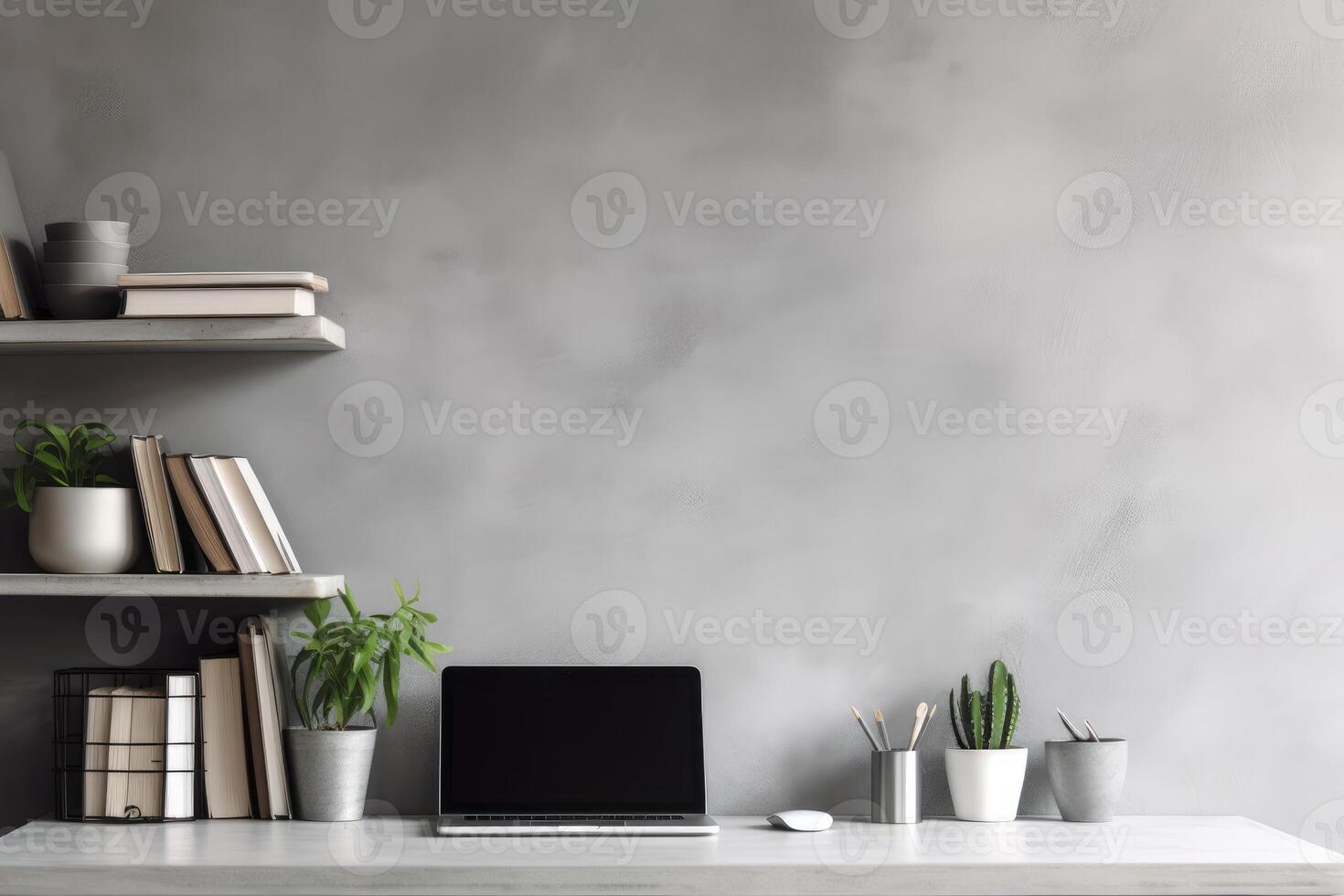 It administrator meeting mockup. Generate Ai photo