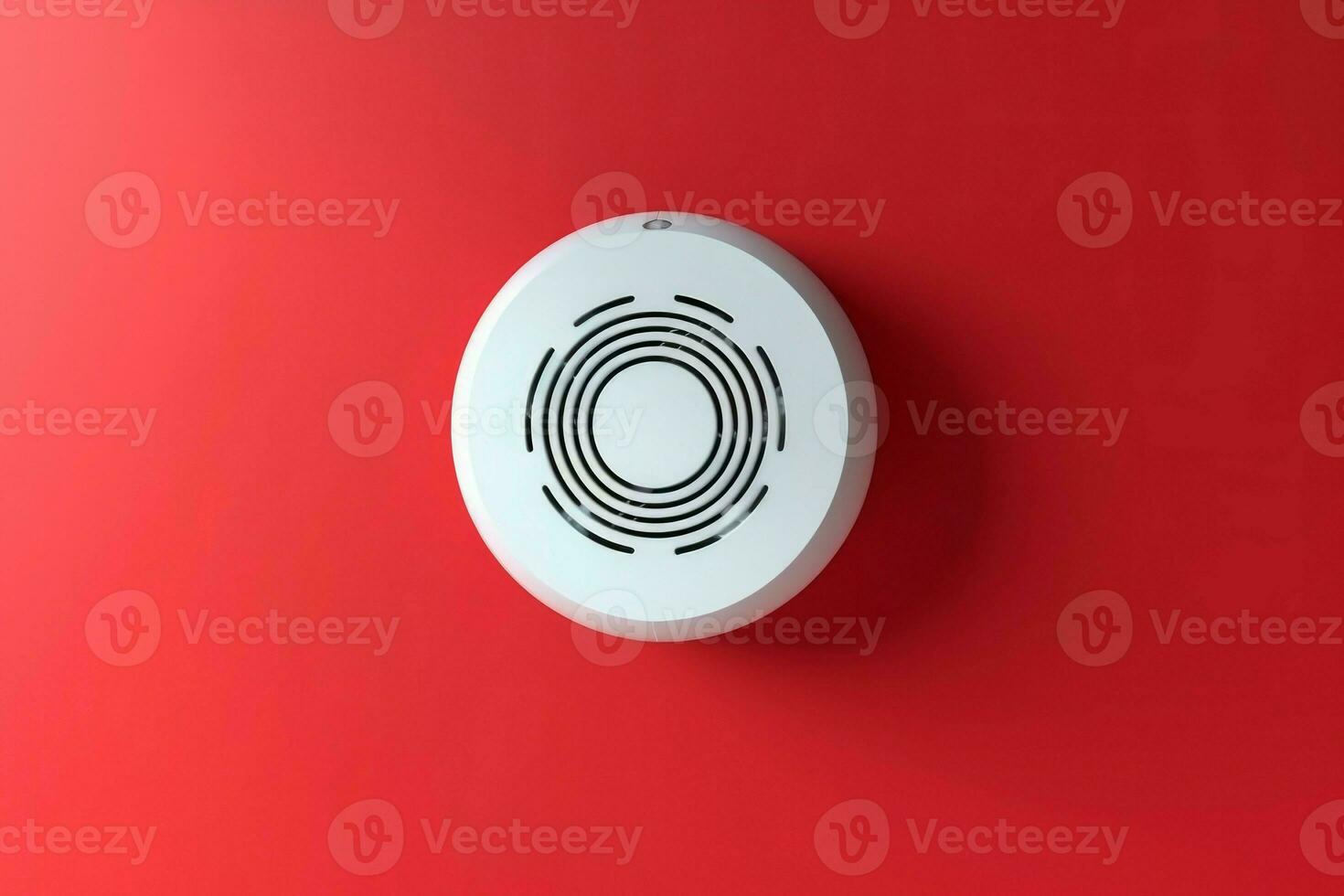 Smoke detector. Generate Ai photo