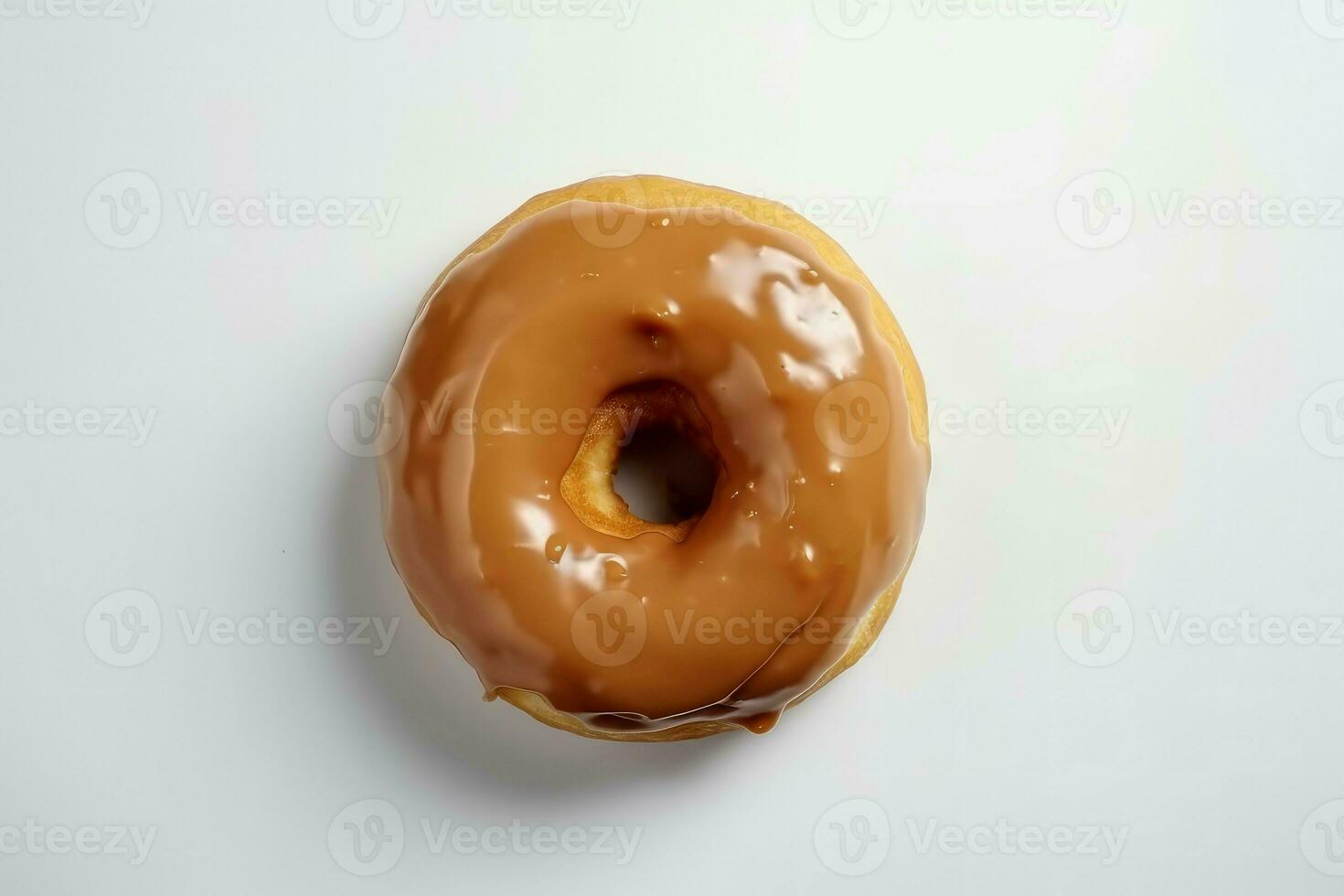 Sweet glazed donut candy. Generate Ai photo