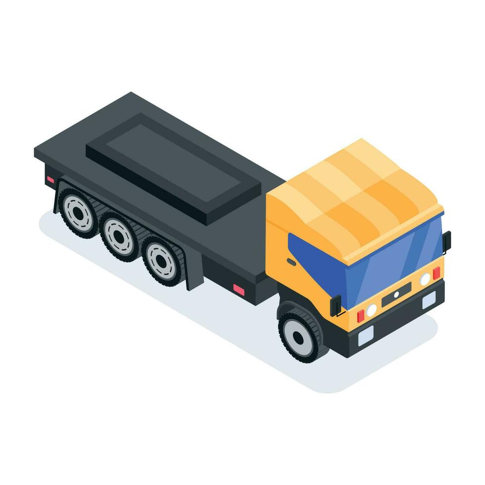 Flat Transport  icon vector