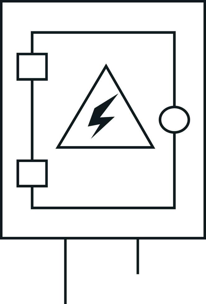 line icons related to energy, electrical energy, electricity. Outline icon collection. Vector illustration. Editable stroke