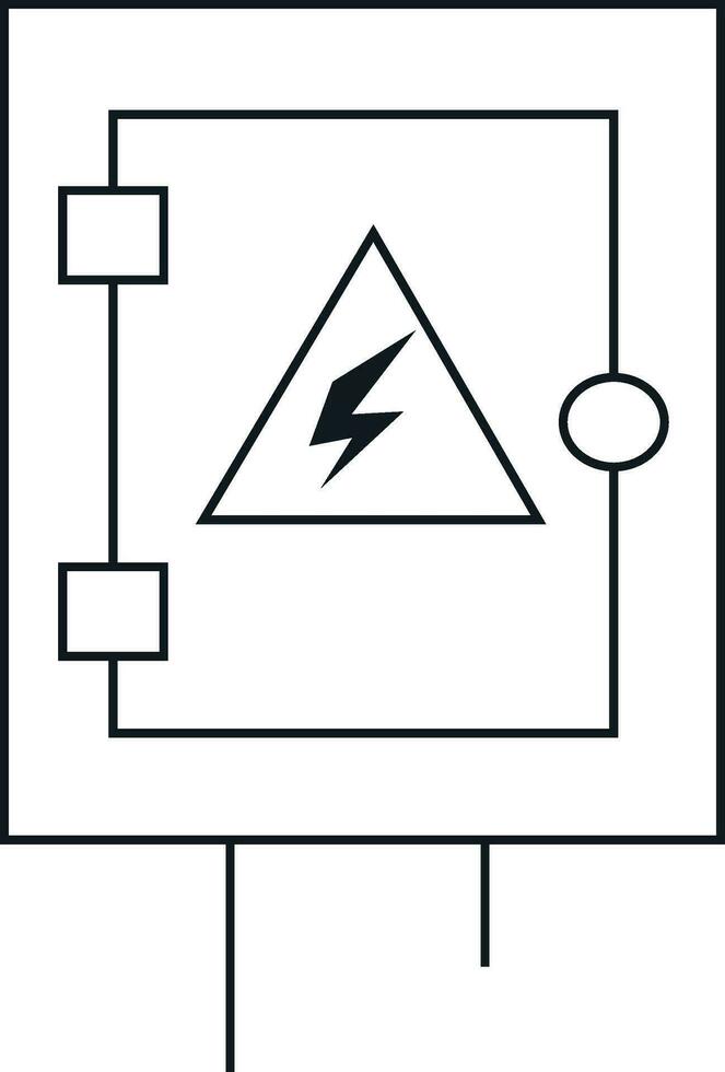 línea íconos relacionado a energía, eléctrico energía, electricidad. contorno icono recopilación. vector ilustración. editable carrera