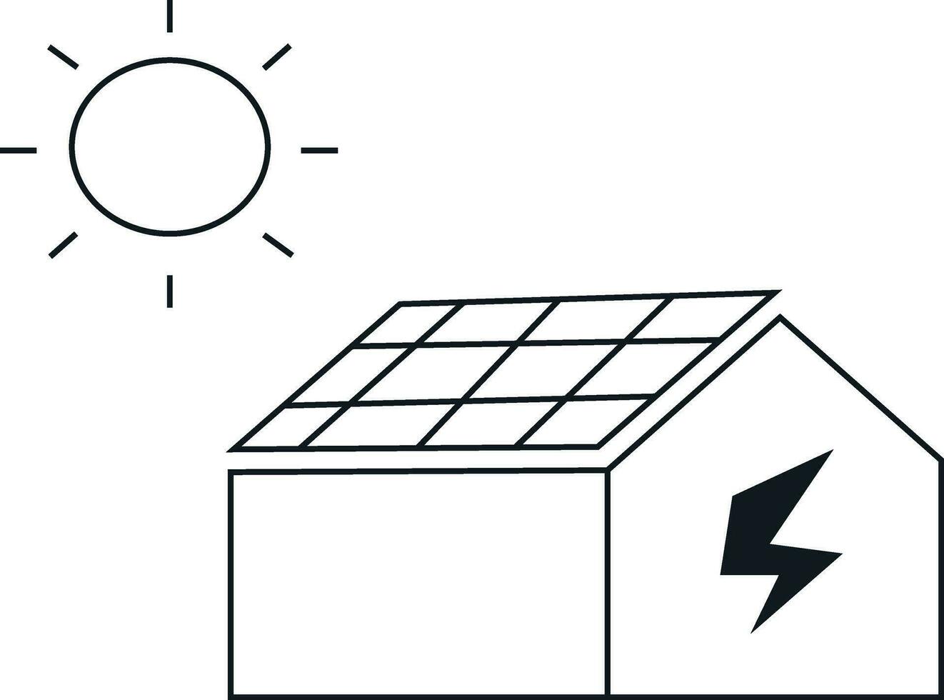 line icons related to energy, electrical energy, electricity. Outline icon collection. Vector illustration. Editable stroke