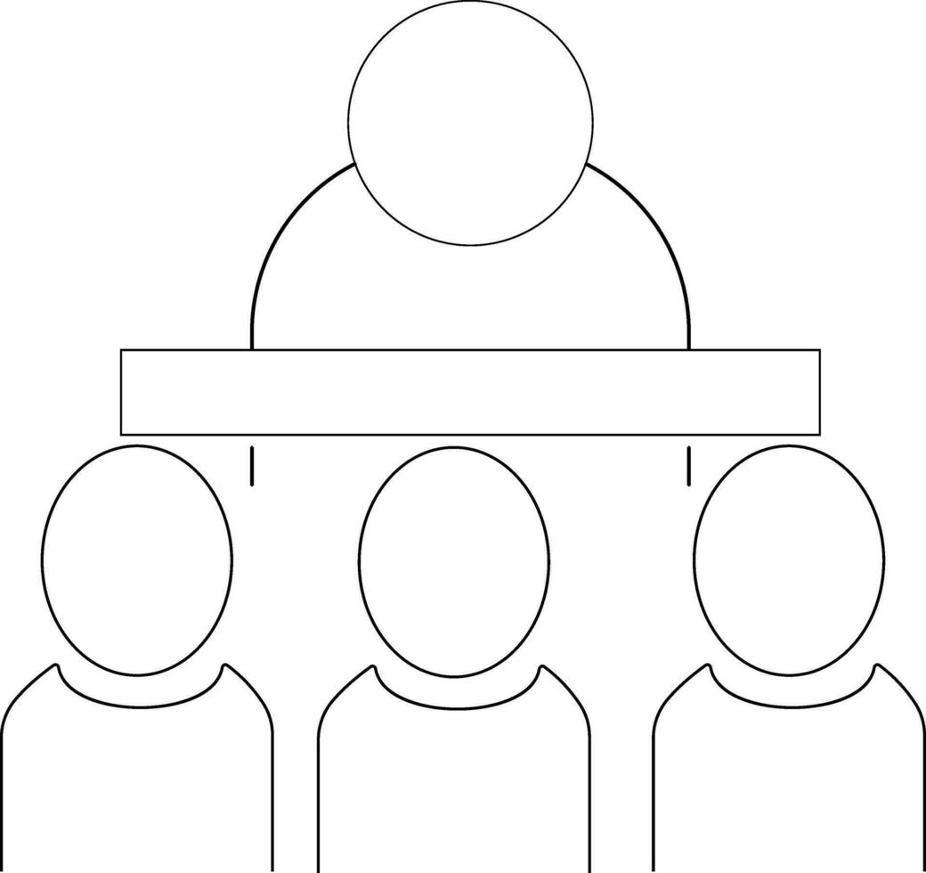 outline icons related conversation, chat, talking, speaking. Linear icon Editable stroke. Vector illustration