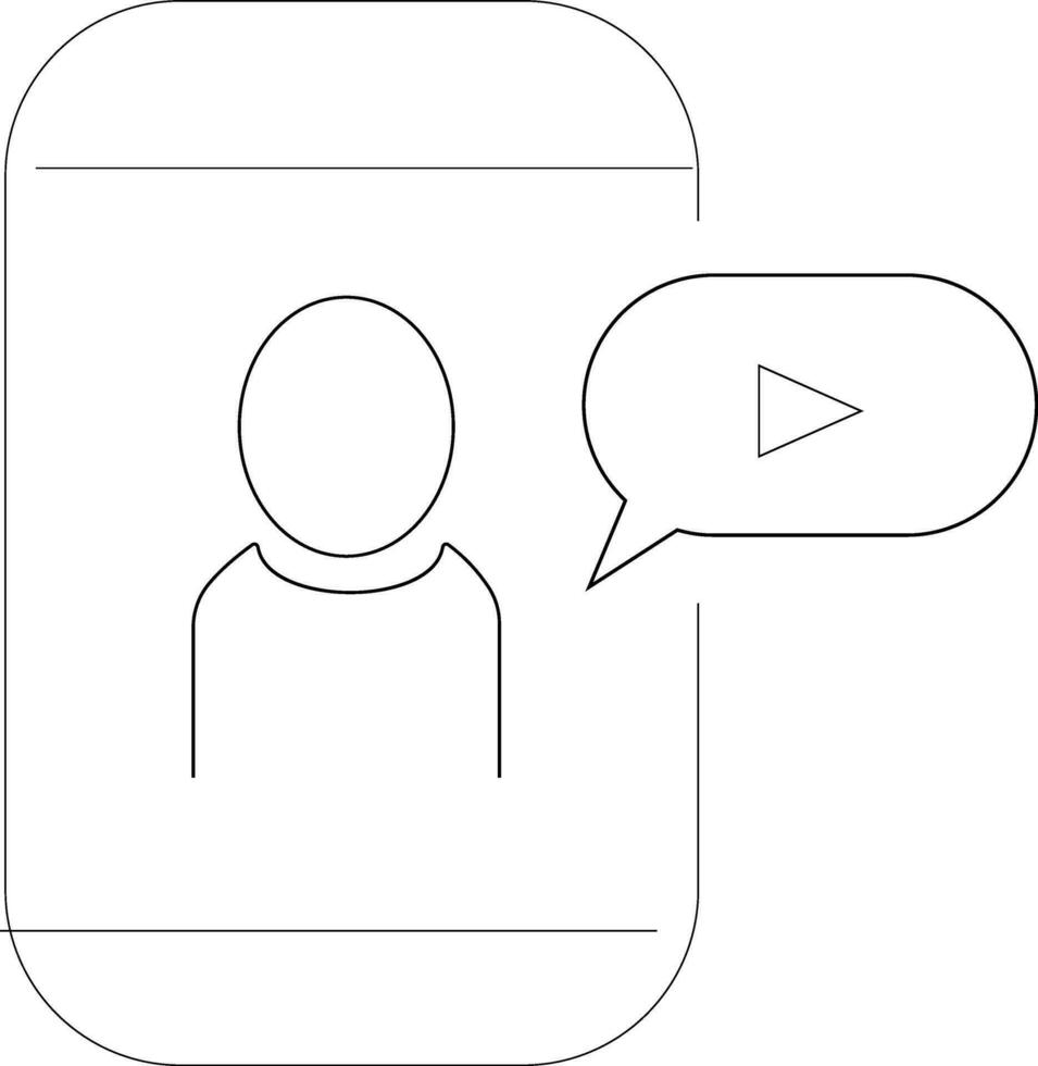 outline icons related conversation, chat, talking, speaking. Linear icon Editable stroke. Vector illustration