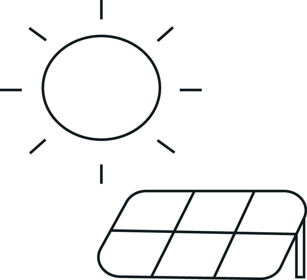 line icons related to energy, electrical energy, electricity. Outline icon collection. Vector illustration. Editable stroke