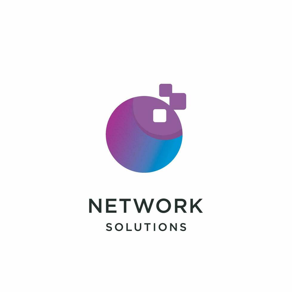 Global Network Logo  Orbit Logo  Technology Logo  Software Logo Design  Internet Vector Symbol