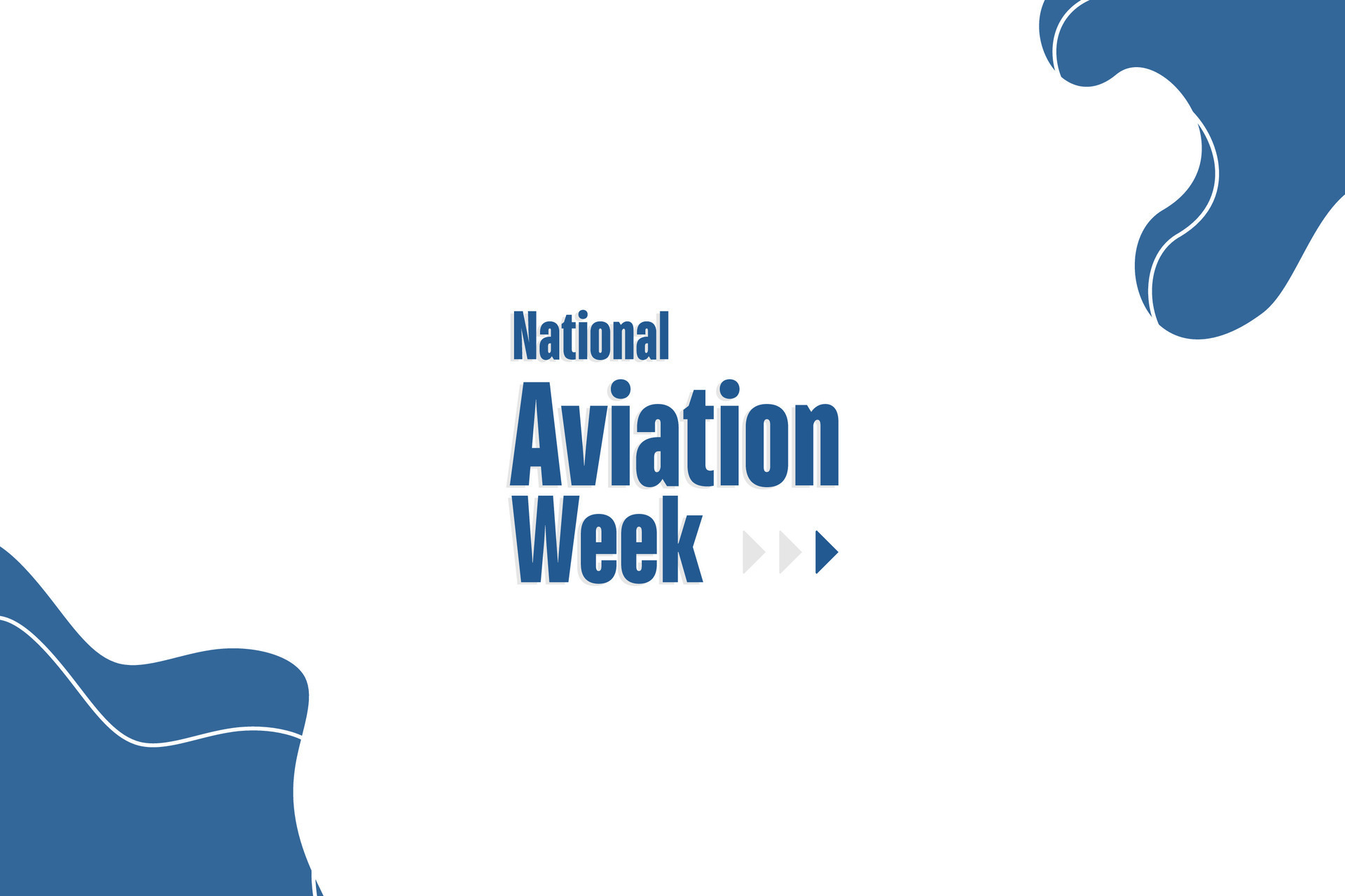 National Aviation Week Holiday concept. Template for background, banner