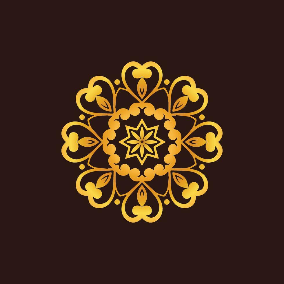 luxury mandala designs for invite, card, and decoration vector illustration