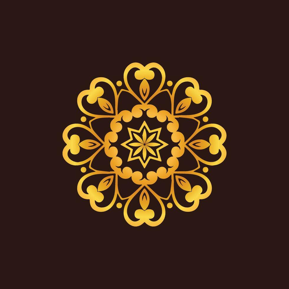 luxury mandala designs for invite, card, and decoration vector illustration