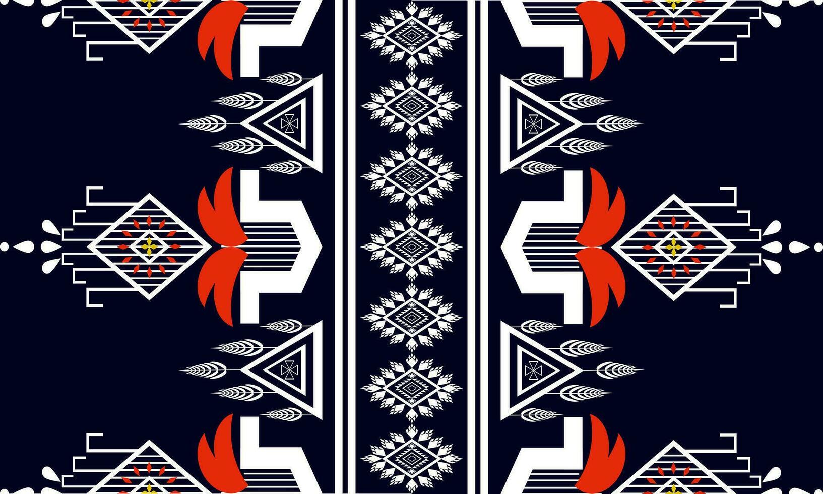 Vector seamless pattern design for fabrics, rugs, ornaments, textiles, decorations, wallpaper